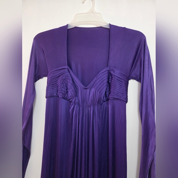 BCBGMaxAzria Deep Purple Women's Dress Size Small - Picture 2 of 14